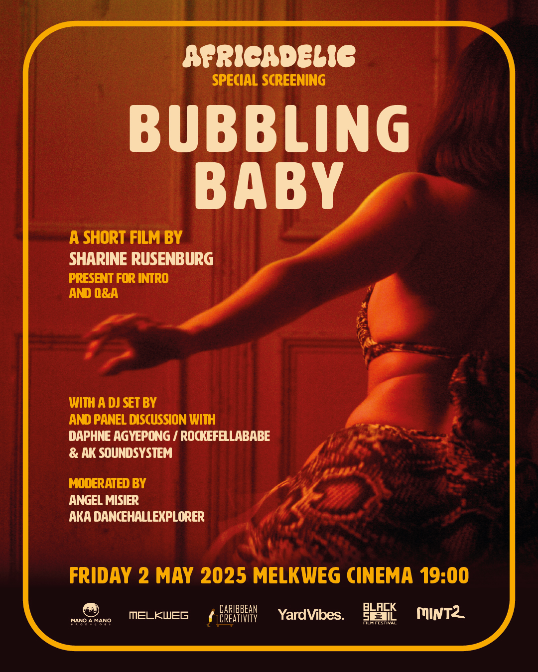 Bubbling Baby 2 - africadelic 2025 - portrait V2