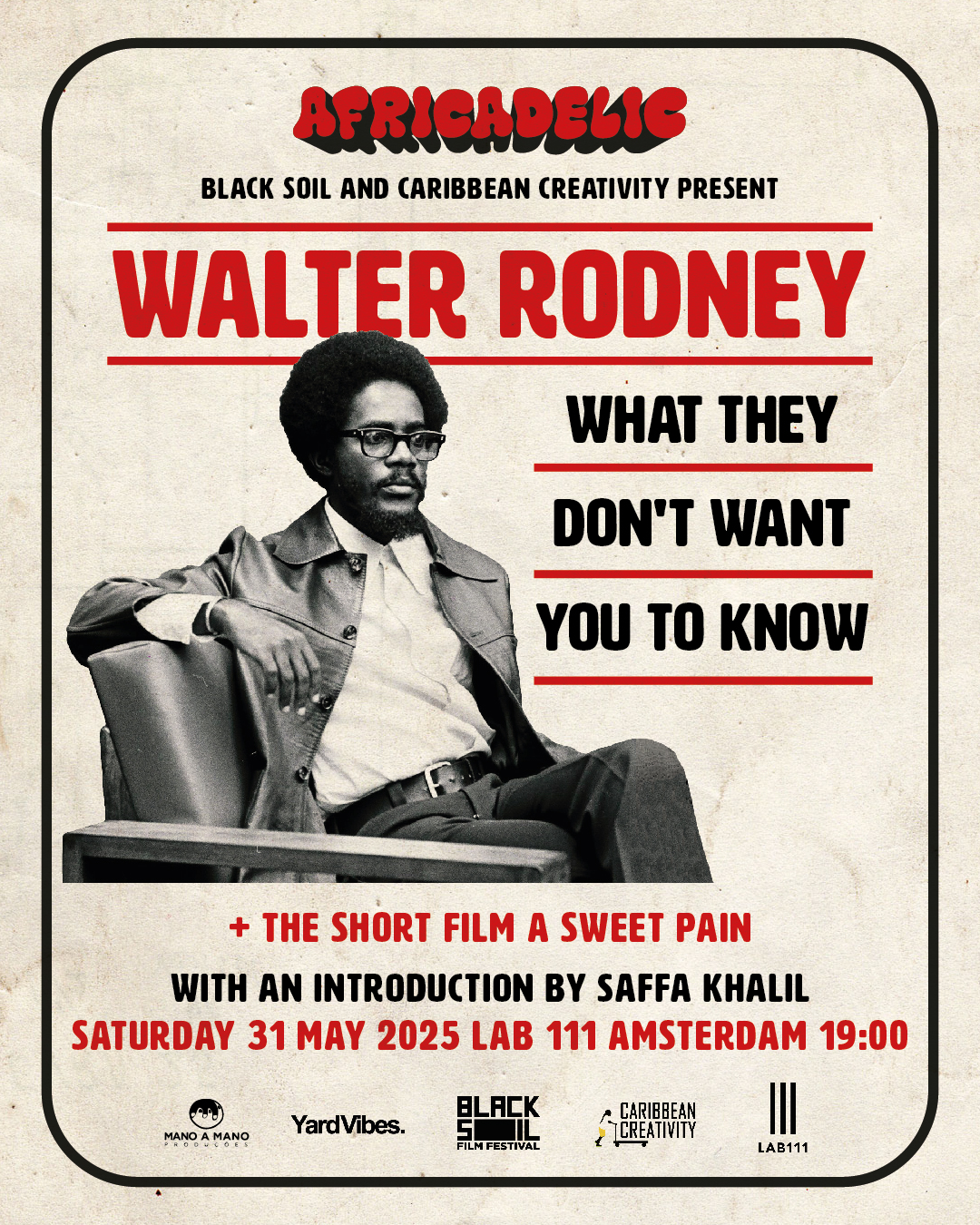 WALTER RODNEY - africadelic 2025 - PORTRAIT
